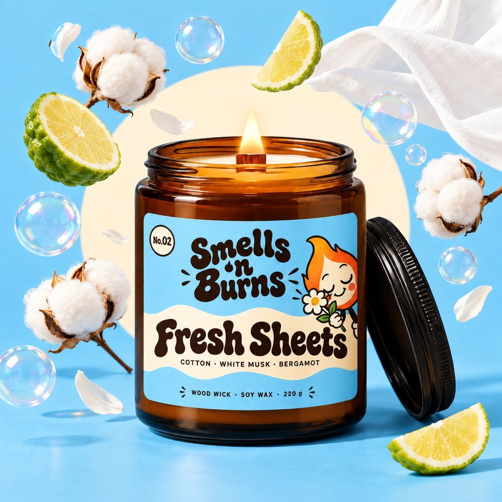 Fresh Sheets candle